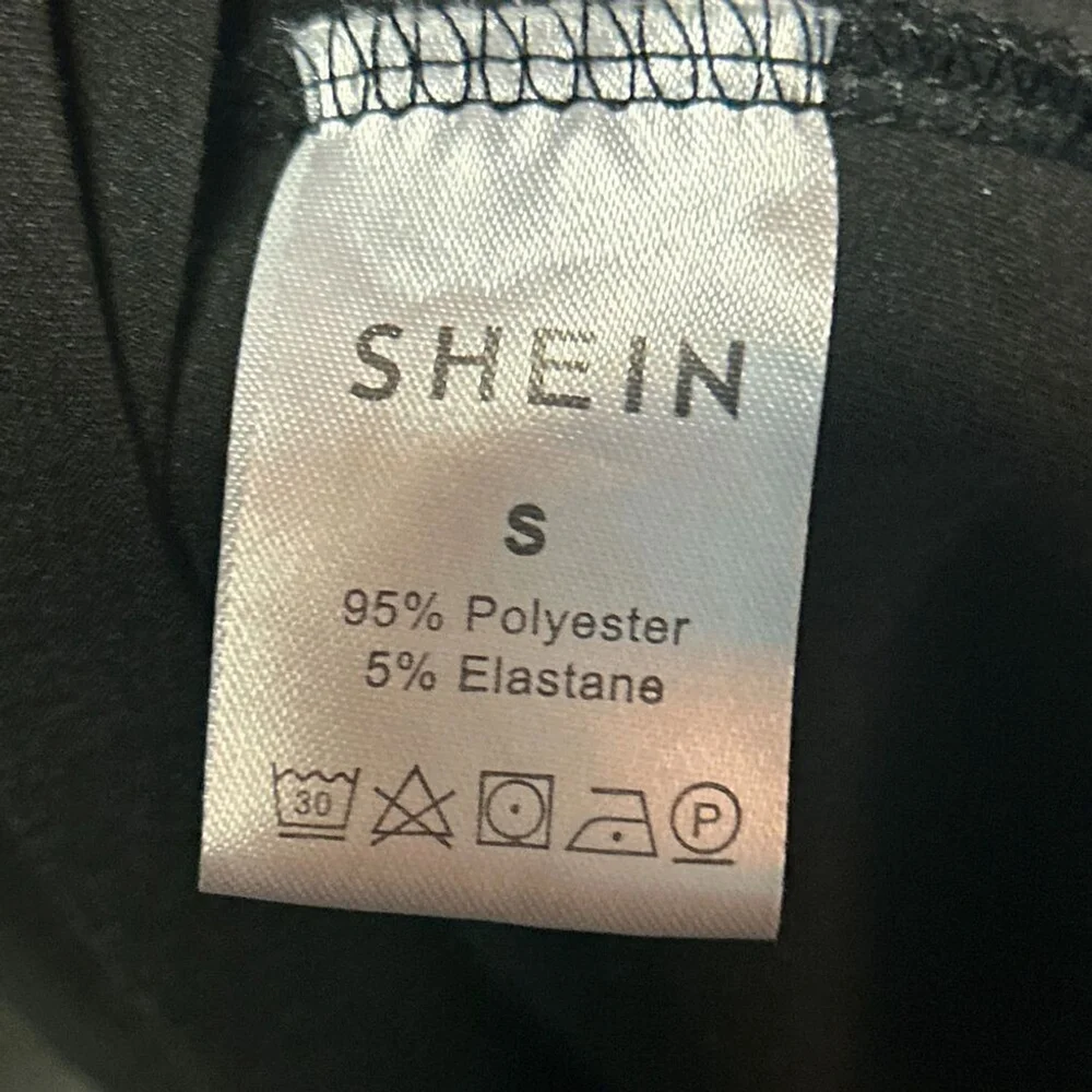 SHEIN Black Maxi Long Sleeve Dress Small - Picture 4 of 9